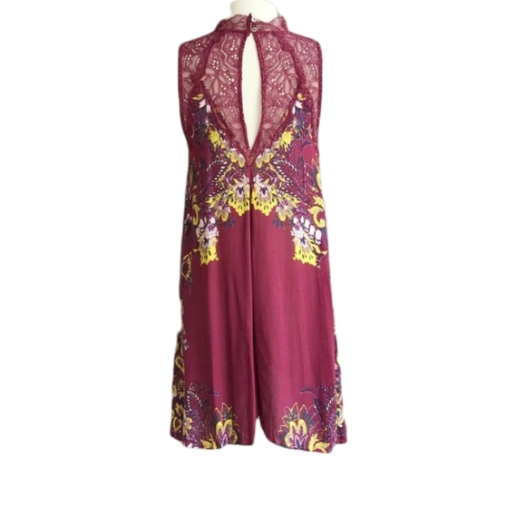 Free People Intimately Marsha Wine dress - Picture 6 of 12